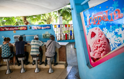 The Coppelia ice cream parlor first opened its doors in 1966