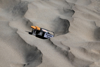 Beaches and parks are now covered by France's public smoking ban, a move met with mixed views - Fred TANNEAU (AFP) Beaches and parks are now covered by France's public smoking ban, a move met with mixed views - Fred TANNEAU (AFP)