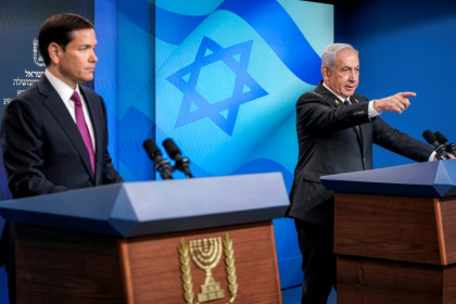 US Secretary of State Marco Rubio affirmed the United States' 'unwavering support' for Israel despite an Israeli strike on US ally Qatar - Nathan Howard (AFP) US Secretary of State Marco Rubio affirmed the United States' 'unwavering support' for Israel despite an Israeli strike on US ally Qatar - Nathan Howard (AFP)