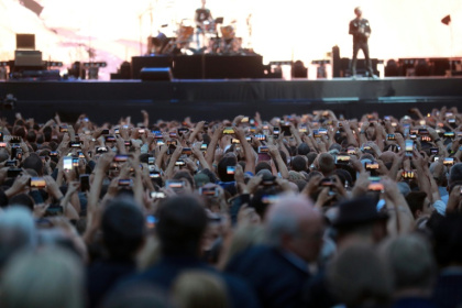 A 2024 study by the International Confederation of Societies of Authors and Composers forecast that artists could see their incomes shrink by more than 20 percent in the next four years as the market for AI-composed music grows - JACQUES DEMARTHON (AFP) A 2024 study by the International Confederation of Societies of Authors and Composers forecast that artists could see their incomes shrink by more than 20 percent in the next four years as the market for AI-composed music grows - JACQUES DEMARTHON (AFP)